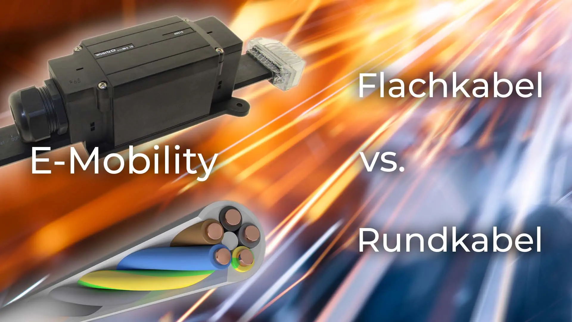 e mobility flachkabel vs rundkabel