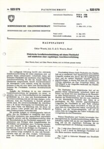 patent flachkabel Schweiz
